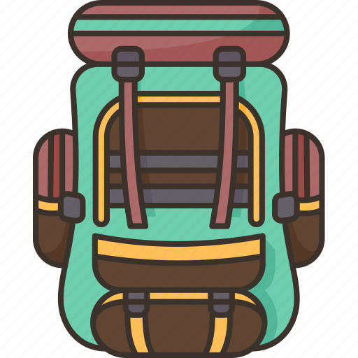 Backpack, bag, army, military, hike icon - Download on Iconfinder