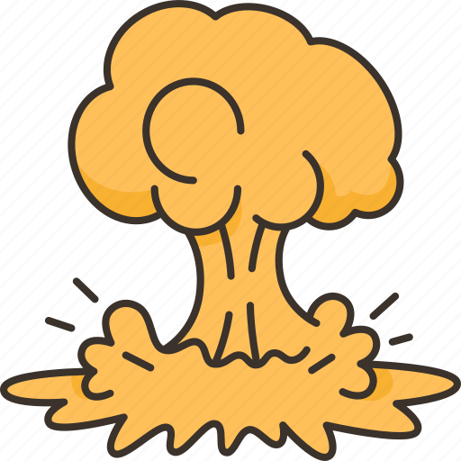 Bomb, nuclear, explosive, destroy, war icon - Download on Iconfinder