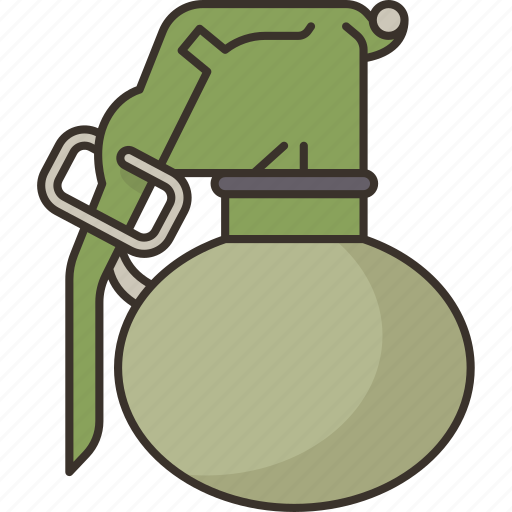 Grenade, bomb, explosive, weapon, army icon - Download on Iconfinder