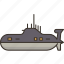 submarine, underwater, naval, diving, military 