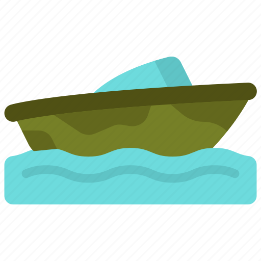 Military, speed, boat, war, boating icon - Download on Iconfinder