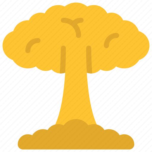 Nuclear, explosion, military, war, bomb, cloud icon - Download on Iconfinder