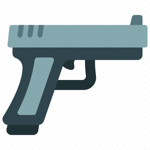 Pistol, weapon, military, war, gun icon - Download on Iconfinder