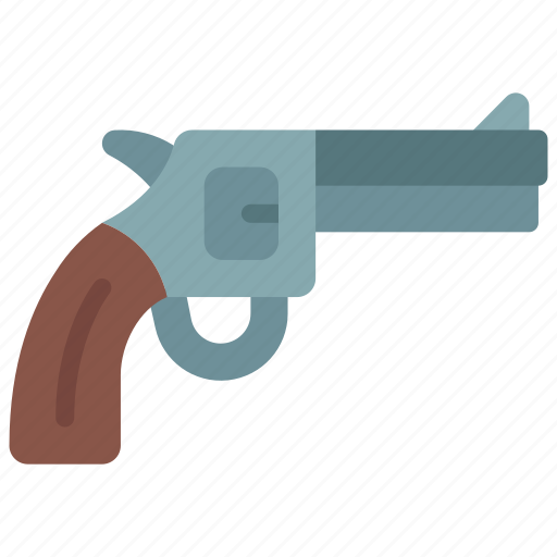 Revolver, pistol, military, war, weapon, gun icon - Download on Iconfinder