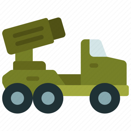 Rocket, lorry, military, war, rockets, vehicle icon - Download on Iconfinder