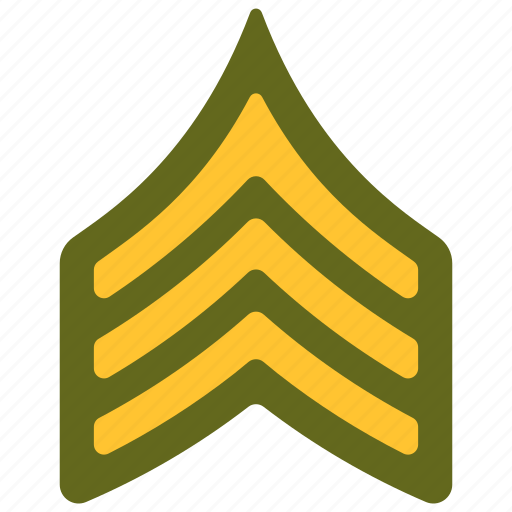 Sergeant, military, war, rank, soldier icon - Download on Iconfinder