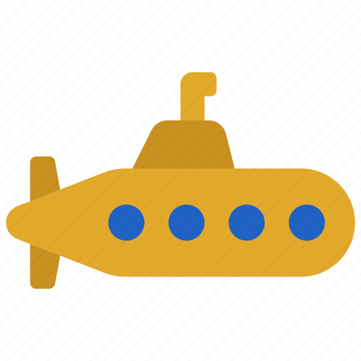 Submarine, military, war, sub, boat icon - Download on Iconfinder
