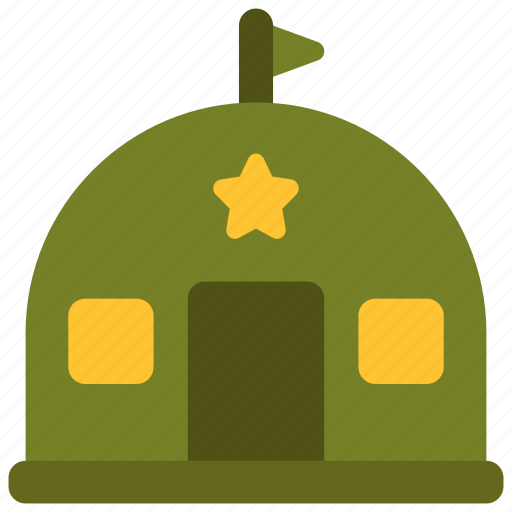 Tent, military, war, marines, base icon - Download on Iconfinder