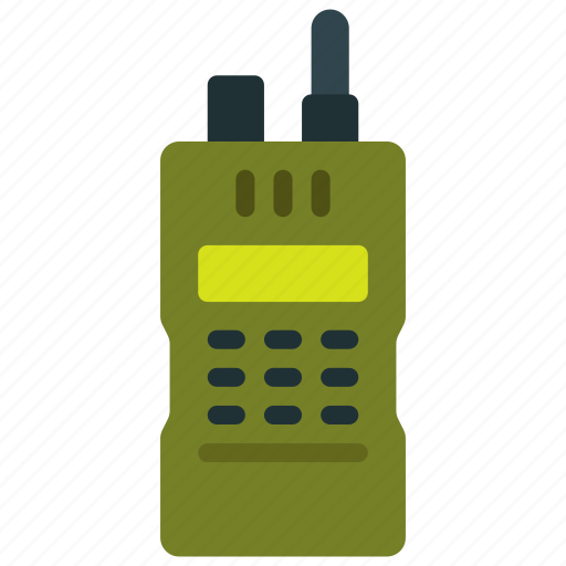 Walkie, talkie, military, war, radio icon - Download on Iconfinder