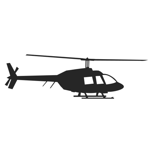 Chopper, flight, helicopter, military icon - Free download