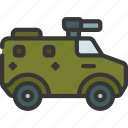 armoured, truck, military, war, vehicle, tank
