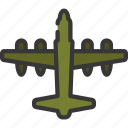 cargo, plane, military, war, vehicle
