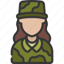 female, soldier, military, war, armed, forces