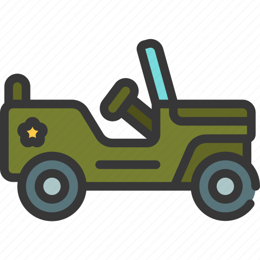 Military, jeep, war, vehicle, car icon - Download on Iconfinder