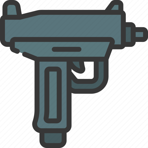 Mini, uzi, military, war, weapon, gun icon - Download on Iconfinder