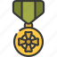 service, medal, military, war, medals, medallion 