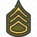 staff, sergeant, military, war, soldier, rank