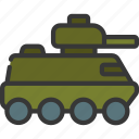 tank, armoured, vehicle, military, war