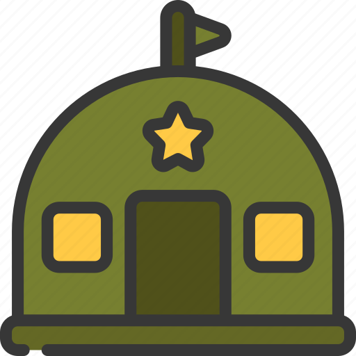Tent, military, war, marines, base icon - Download on Iconfinder