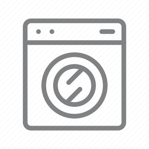 Appliance, dryer, laundry, washer, washing machine icon - Download on Iconfinder