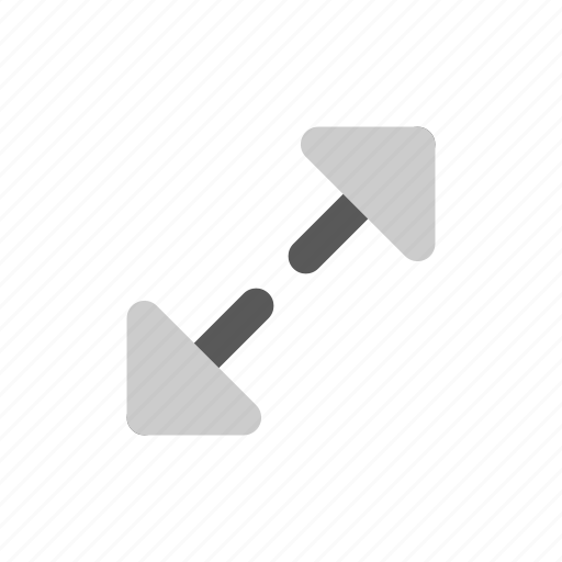 Arrow, diagonal, right icon - Download on Iconfinder