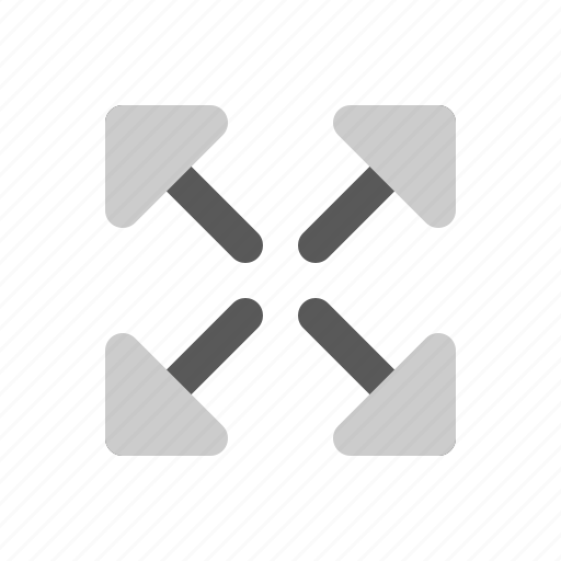 Alt, arrow, diagonal, expand icon - Download on Iconfinder
