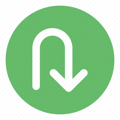 Arrow, turn, down icon - Download on Iconfinder