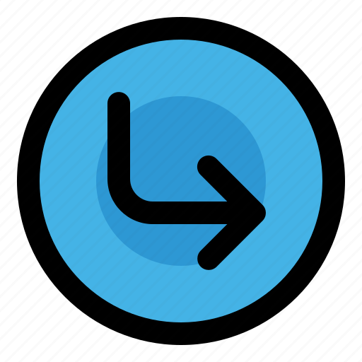 Arrow, turn, right icon - Download on Iconfinder