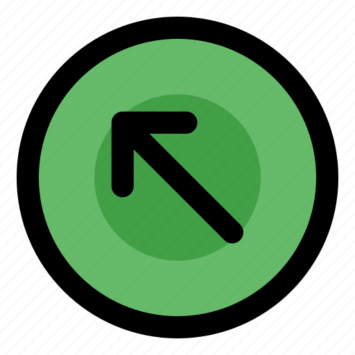 Arrow, up, left icon - Download on Iconfinder on Iconfinder