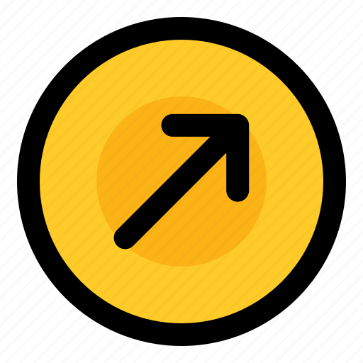 Arrow, up, right icon - Download on Iconfinder on Iconfinder