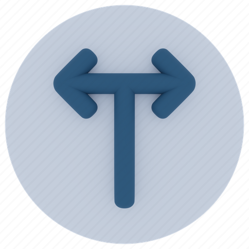 Intersection, arrow, directions, road icon - Download on Iconfinder