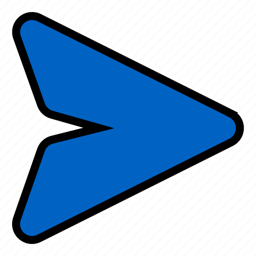 Arrows, direction, location, navigation, send icon - Download on Iconfinder