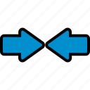 arrows, direction, navigation, pointer