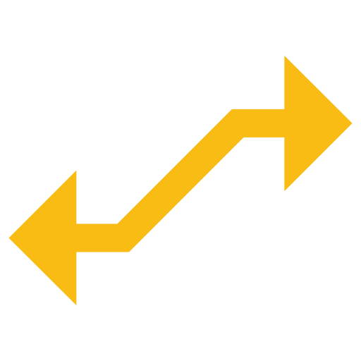 Two arrow, right, left, arrow, sign, direction icon - Free download