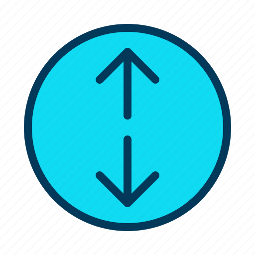 Arrow, direction, stretch, vertical icon - Download on Iconfinder
