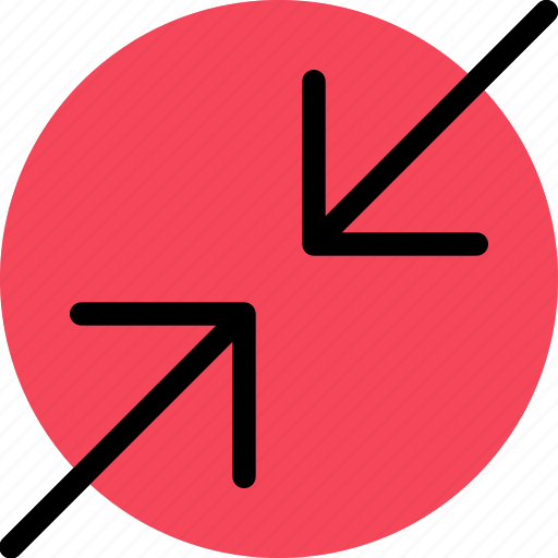 Arrow, arrows, direction, directional, navigation, sign, compress icon - Download on Iconfinder