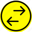 arrow, arrows, direction, directional, navigation, sign, exchange 