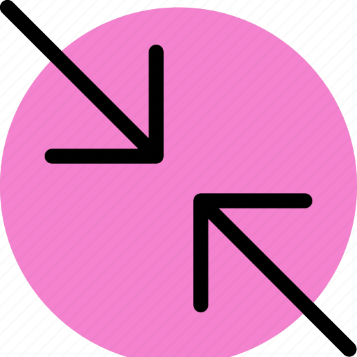 Arrow, arrows, direction, directional, navigation, sign, compress icon - Download on Iconfinder