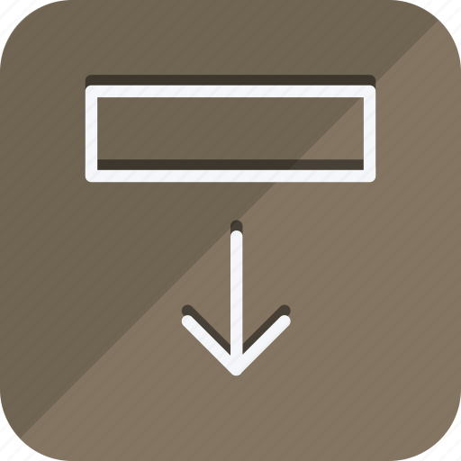 Arrow, arrows, direction, move, navigation, down, download icon - Download on Iconfinder