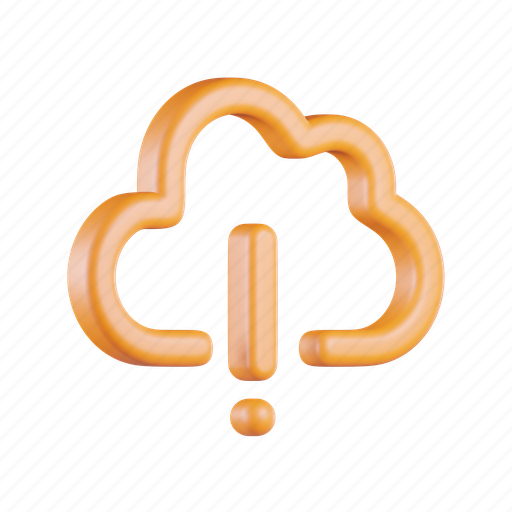 Cloud, exclamation, error, warning, data, storage, server icon - Download on Iconfinder