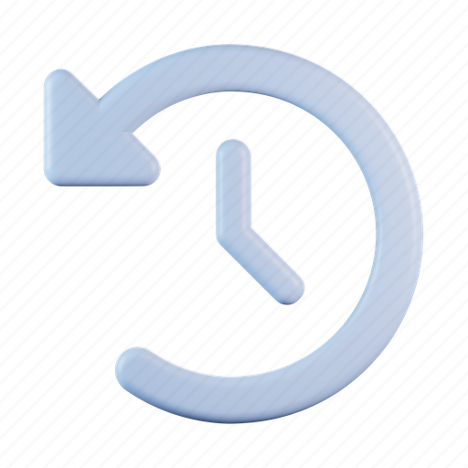Clock, rotate, left, undo, reverse, time, counterclockwise icon - Download on Iconfinder