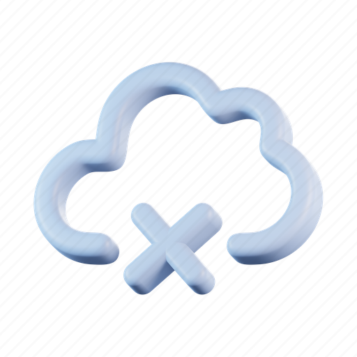 Cloud, cross, remove, storage, offline, problem, computing icon - Download on Iconfinder