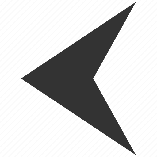 Arrow left, arrowhead, direction, navigation, pointer, previous, undo icon - Download on Iconfinder