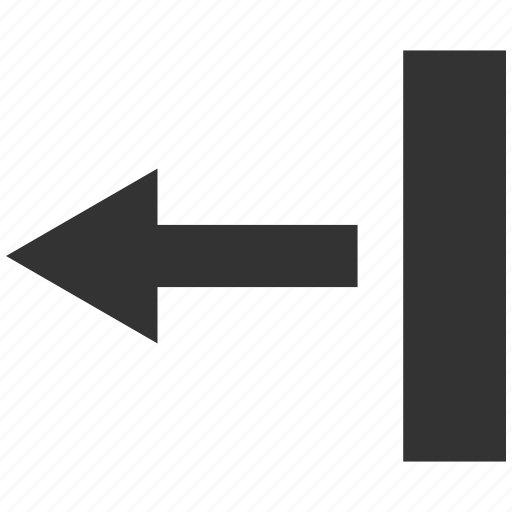 Arrow, back, left, move, navigation, pull, shift icon - Download on Iconfinder