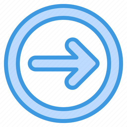 Right, arrow, arrows, direction, user, circle icon - Download on Iconfinder