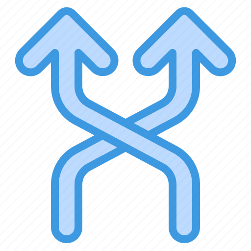 Shuffle, random, arrow, arrows, direction icon - Download on Iconfinder