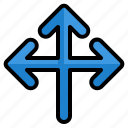 junction, arrow, arrows, direction, user