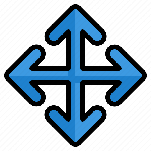 Move, arrow, arrows, direction, movement icon - Download on Iconfinder