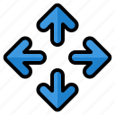 move, arrow, arrows, direction, user