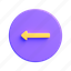 left, arrow, pointer, sign, direction, navigation 